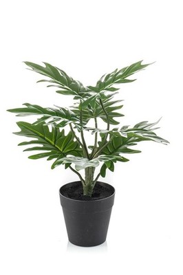 artplants Künstlicher Philodendron selloum ROVILG, Dekotopf, 28cm