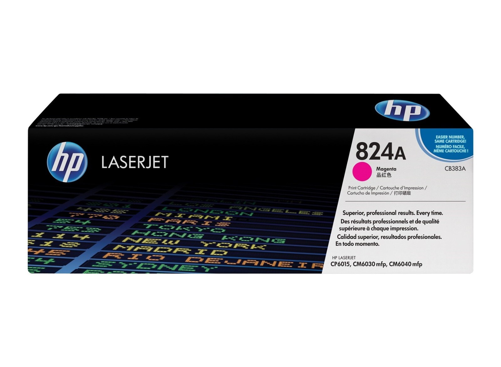 HP 824A Magenta cartouche de toner originale à haute brillance