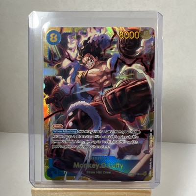 Monkey.D.Luffy (118) OP11-118 A Fist of Divine Speed Foil