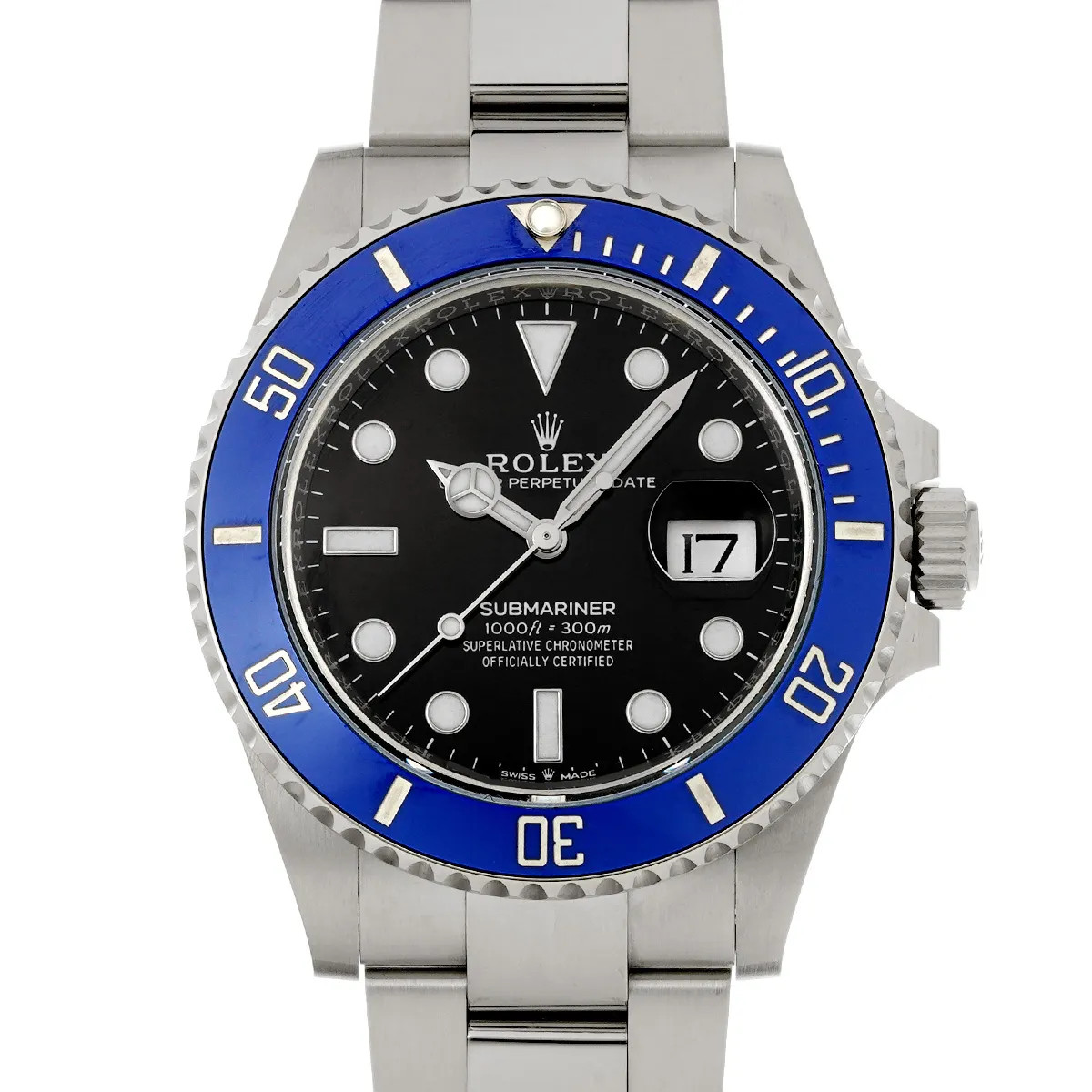 Rolex Submariner 126619LB 41mm White Gold Black Wristwatch #WW7323