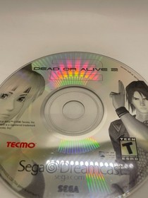 Dead or Alive 2 Sega Dreamcast 2000 Disc Only Tested Free Shipping