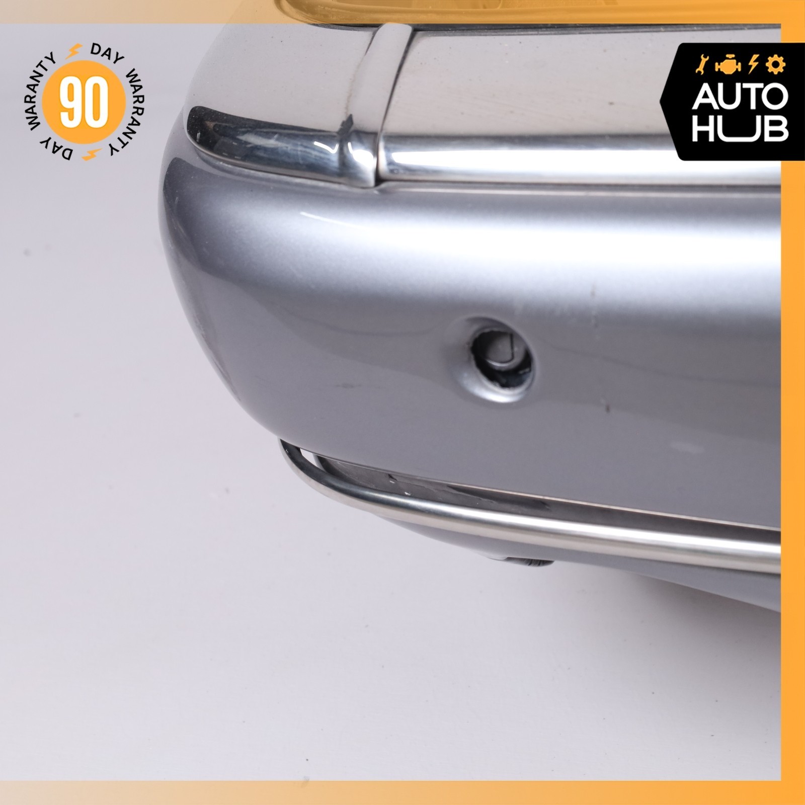 00-02 Rolls Royce Silver Seraph Rear Bumper Cover Assembly Silver OEM