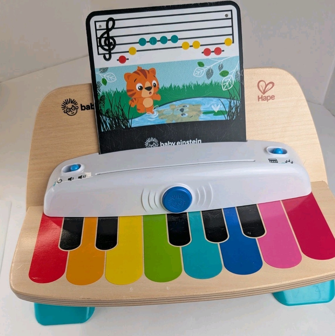 Baby Einstein Toy Piano Magic Touch With  Playing Cards Educ