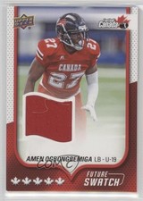 2016 USA Football Future Swatch Jersey Canada U19 Amen Ogbongbemiga #CFS-AO vm9