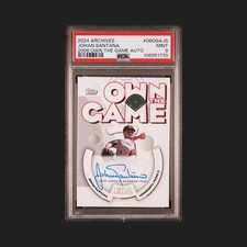 2024 Topps Archives - 2006 Own the Game Autographs Johan Santana #06OGA-JS (AU)