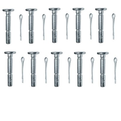 (10) Snow Thrower Shear Pins Fits Cub Cadet 524SWE 526SWE Replaces 738-04124A