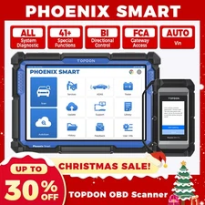 TOPDON Phoenix Smart Key J2534 Programming Coding OBD2 Diagnostic Tool Christmas