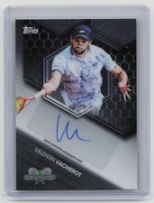 Topps Tennis Autograph Card Valentin Vacherot 2026 Graphite Signed On Card Auto