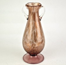 Vaso Amphora In Vetro Di Murano Anni '50 R408