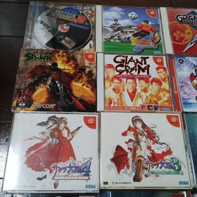 Sega Dreamcast Game Lot 24 Games Shenmue Sonic Adventure Soul Calibur Japan