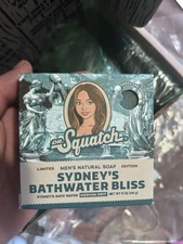 Dr. Squatch Sydney Sweeney Bathwater Bliss Bar Soap LE 630/5000 - IN HAND COA