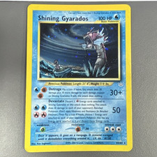 Shining Gyarados 65/64 Holo Secret Rare Neo Revelation Pokémon TCG English 2000