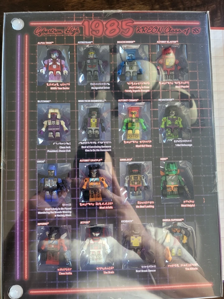 SDCC 2015 Transformers Exclusive Kre-o Kreo Cybertron Class of 85 NEW MISB! - Image 3 of 4