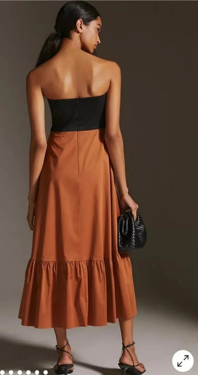 bow tie maxi dress anthropologie