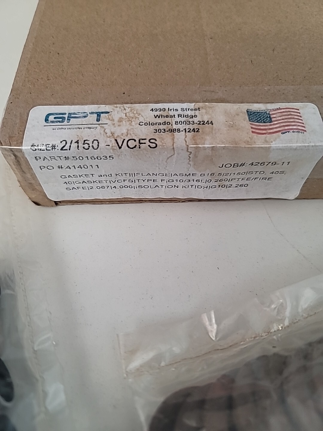 2/150VCFS PIKOTEK Gasket Kit 5016635 eBay