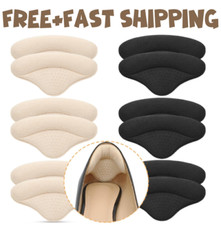 6 Pairs Shoe Fillers for Big Shoes Loose Shoes, Heel Grips Cushion Insert Pads
