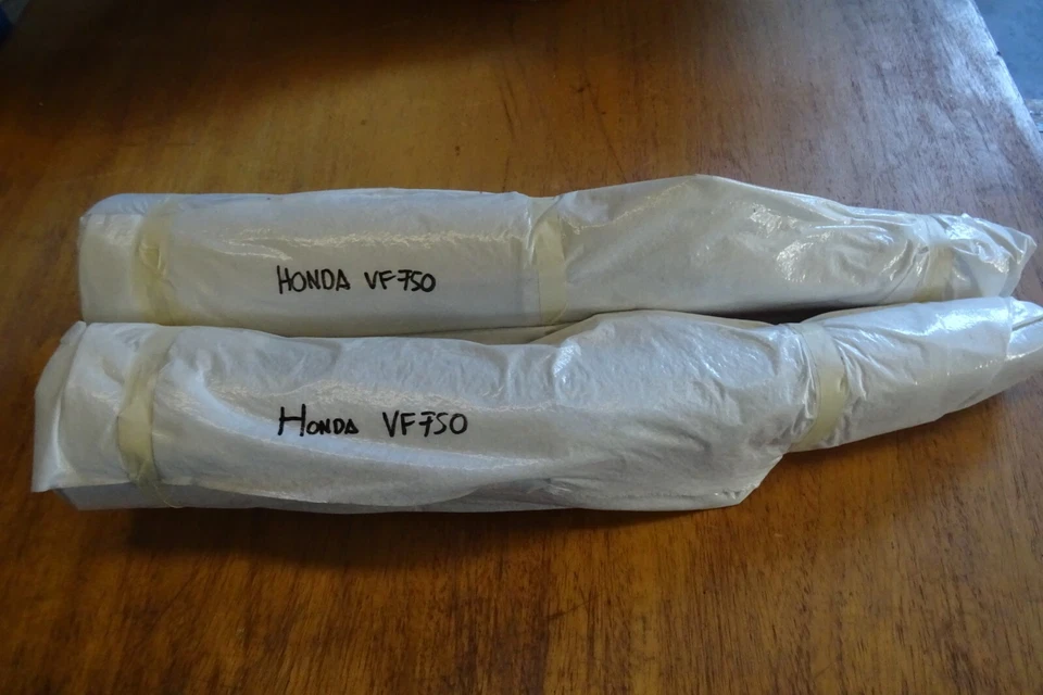 Honda 750 VF silenziatore marmitta silencers Marving moto epoca - Immagine 4 di 4