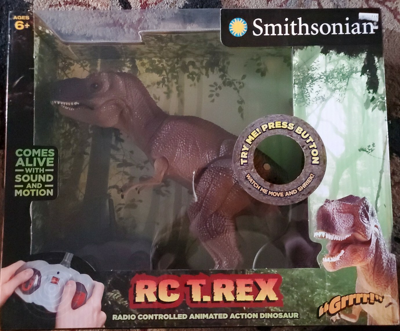 animated rc t rex