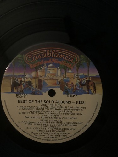 Kiss Best of Solo LP Australian Vinyl 1979 with Stickers in Great Condition! - Picture 10 of 16