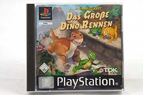 PS1 In einem Land vor unserer Zeit Das große Dino Rennen DE mit OVP Top Zustand - Bild 1 von 2