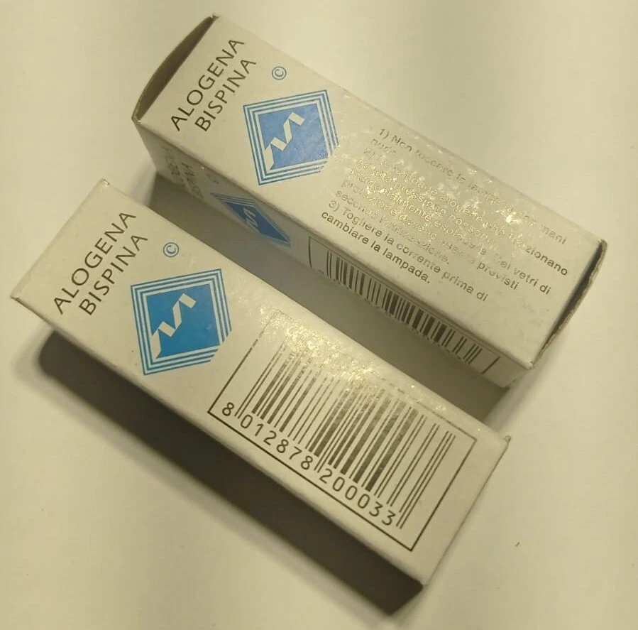 LAMPADA ALOGENA BISPINA SPILLO 50W 12V GY6,35 MARINO CRISTAL COD.20003  950LM - Immagine 4 di 4