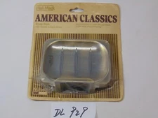 VINTAGE HALL MACK ANTIQUED BRASS AMERICAN CLASSIC SOAP HOLDER DISH TRAY NOS