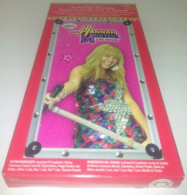 Vintage Greeting Cards Valentine S Day 68pc Walt Disney Hannah Montana Children S Valentine Day Cards With Stickers Vintage Greeting Cards Zsco Iq