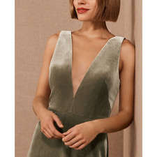 Anthropologie Jenny Yoo Logan Velvet Dress Size 3XL