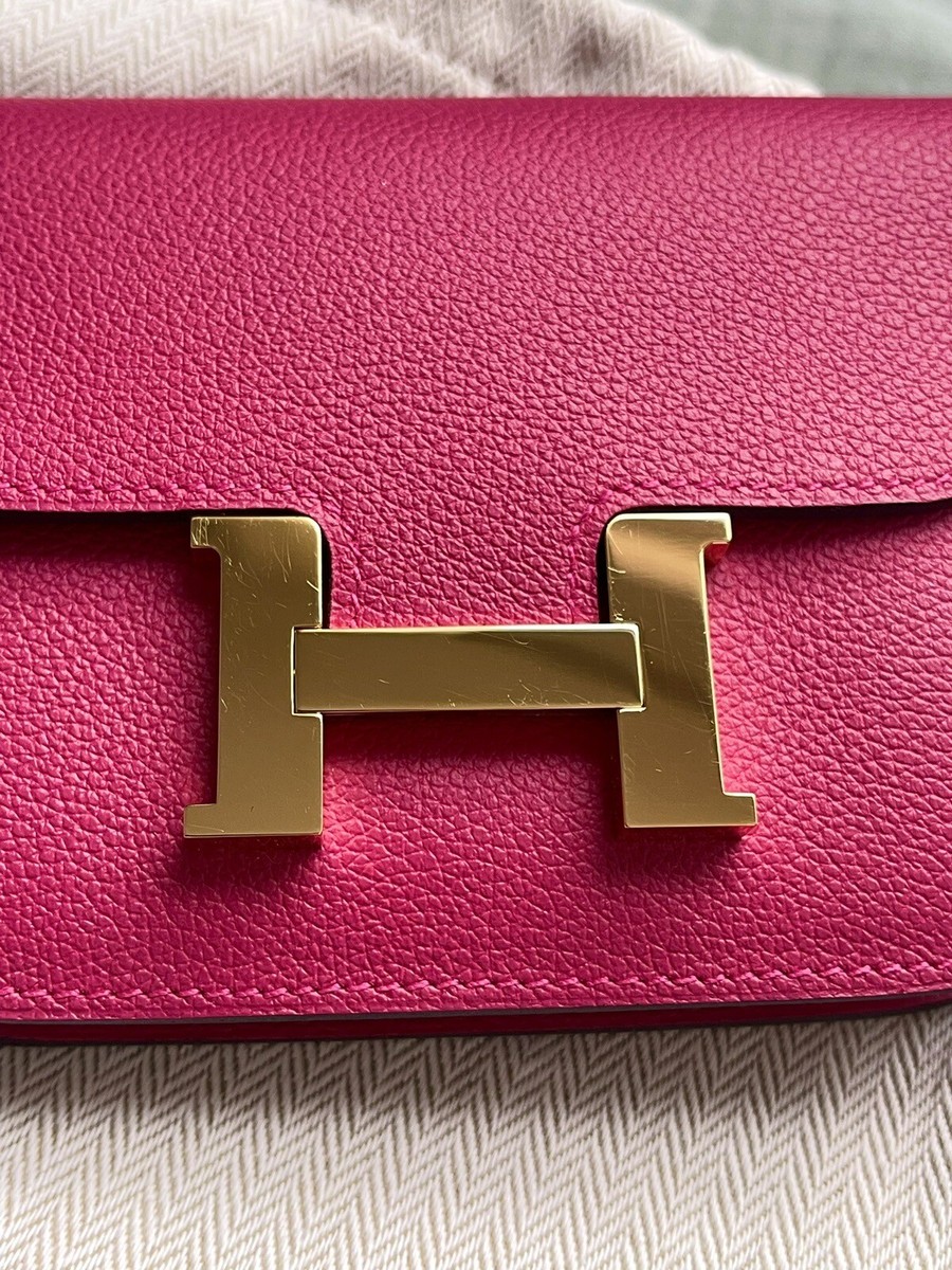 Hermes Constance Slim Wallet With 13mm Reversible Belt Strap Hermes Constance Slim Wallet With 13mm Reversible Belt Strap