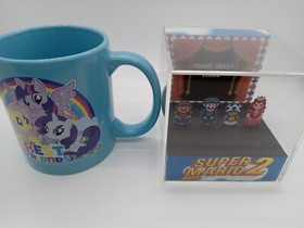 Super Mario Bros 2 NES Nintendo Player Selection Screen Shadow Box Diorama Cube