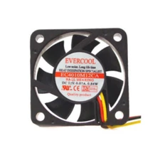 Evercool 40mm x 10mm 12V EC4010M12CA Computer Case Ball Bearing 3-Pin Fan