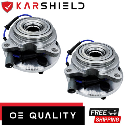 2x 515164 Front Wheel Bearing & Hub Assembly for 1999-2004 Land Rover Discovery