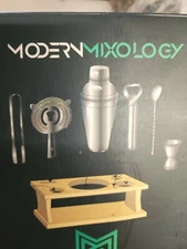Mixology Bartender Kit with Stand Bar Set Cocktail Shaker Set for Drink (GIFT)
