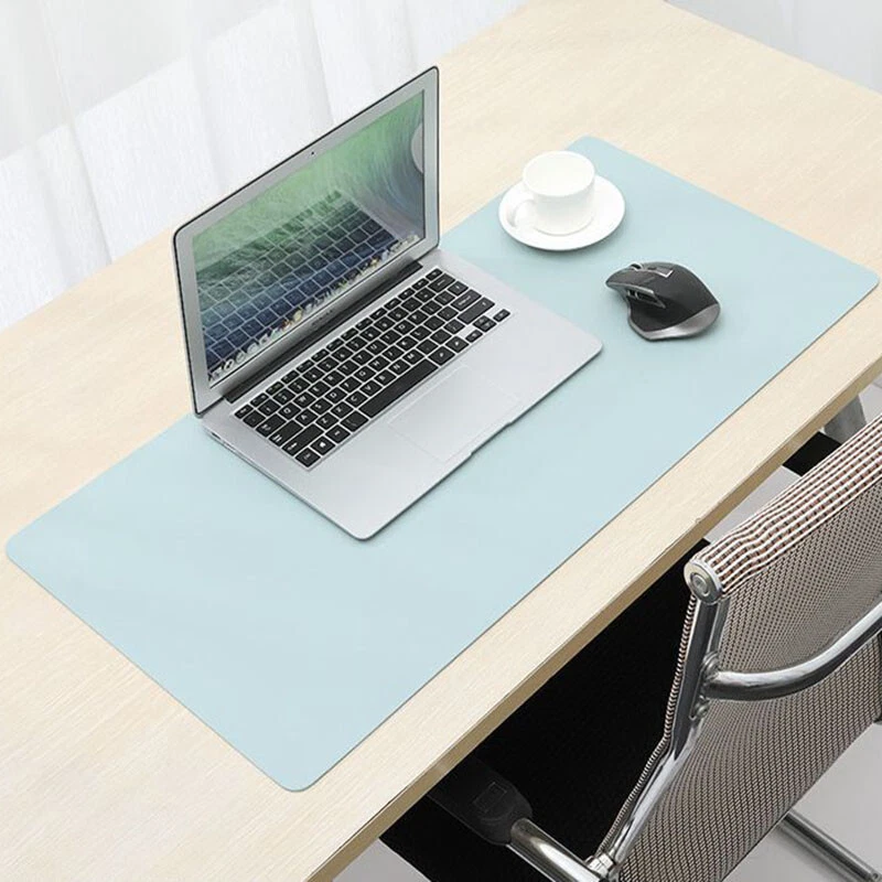 2mm Thick PU Leather Working Learing Waterproof Non-Slip Desk Pad Lot Mouse Pad - Image 3 of 4