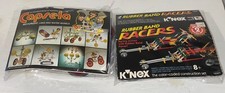 Capsela Set Motorized Land Water Construction Toy lot Rubber band Racer