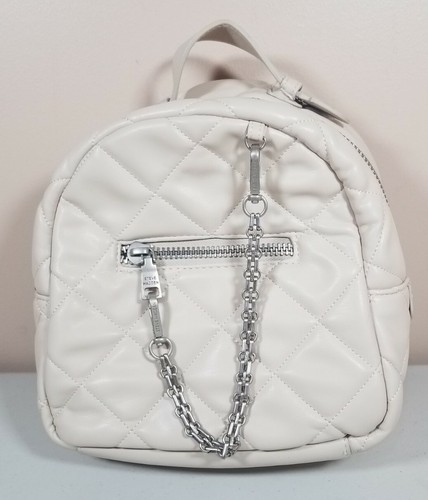 Steve Madden White Faux Leather Mini 