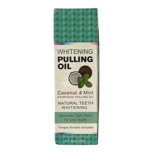 Coconut Mint Oil Pulling Mouthwash – Natural Whitening & Ayurvedic Care
