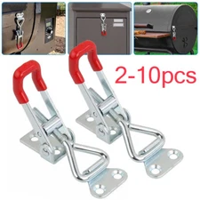 Adjustable Heavy Duty Steel Toggle Latch Catches  Lock Clamp For Boxes Case New