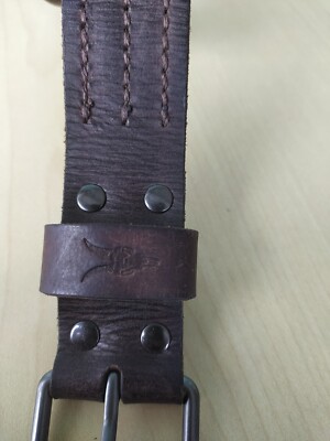 NEW All Saints Dunston Belt ALLSAINTS DUNSTON LEATHER BELT $65 WORLDWIDE SHIPPING FTP  main image 4