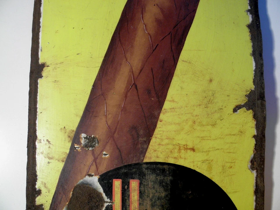 villiger * altes * Emailschild * Boos & Hahn, Ortenberg Baden * 71cm x 37cm * - Bild 4 von 4