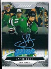 2020-21 MVP SUPER SCRIPT JAMIE BENN 18/25 DALLAS STARS #75