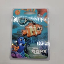 BASIC FUN DISNEY PIXAR FINDING NEMO DORY Scented KEYCHAIN NOS Tangerine