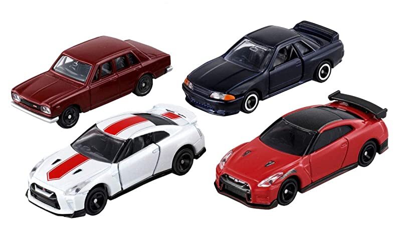 GT-R 50th Anniversary ミニカーセット Takara Tomy Tomica Nissan Gt-r 50th Anniversary Collection
