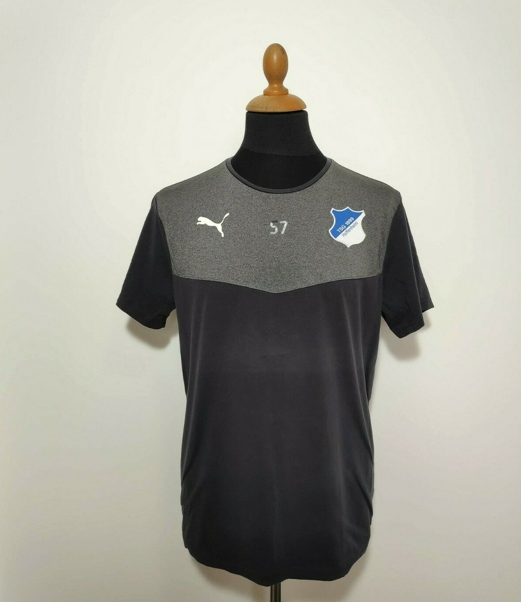 TSG 1899 Hoffenheim Jersey Sz. L Training Shirt Puma Gray Black