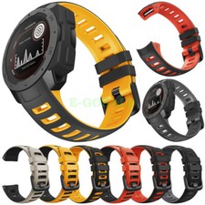 Silicone Watch Sports Band Strap Replacement For Garmin Instinct /Instinct Solar