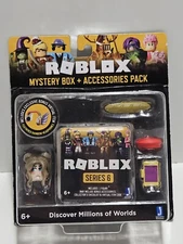 ROBLOX CELEBRITY SERIES 6 Mystery Blind Box + Feathered Rainbow Headphones Code