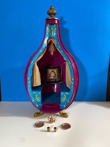 BRATZ GENIE MAGIC BOTTLE PLAY SET ROTATING LOUNGE FABRIC CURTAINS ACCESSORIES