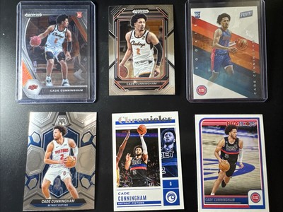 Cade Cunningham Lot Of 6 Cards (2021/22-2024/25) Listed Below Pistons  MINT 