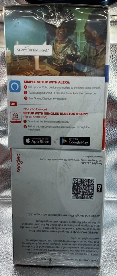 Sengled Alexa Smart Flood Light Bulbs BR30 E26 65W 4 Pack - Image 2 of 4