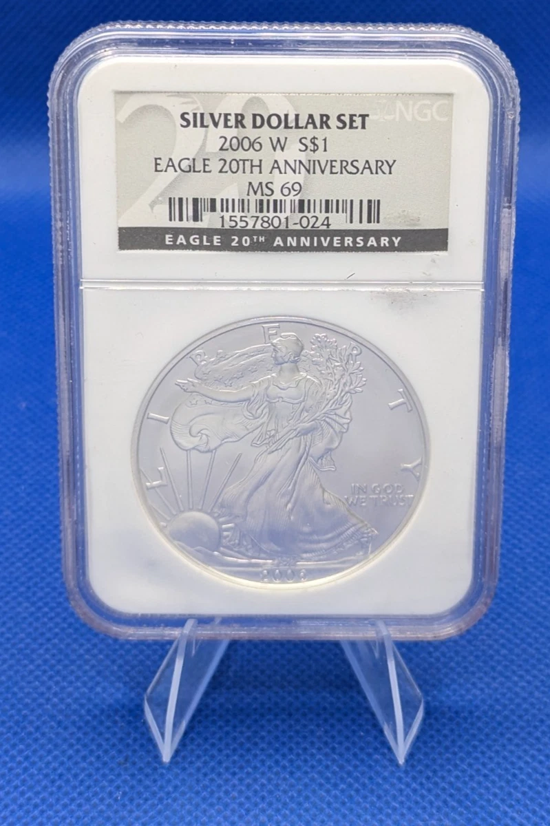 American Eagle MS 69 Graded 2006 Silver Bullion Coins for sale | eBay